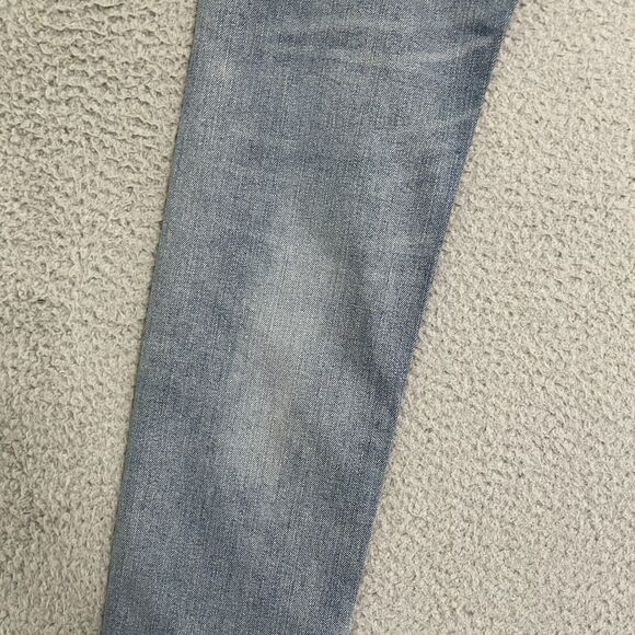 OVADIA NY Men's Light PAINT SPLATTER Skinny Fit Mid Rise Stretch Jeans 32 NWT - Picture 9 of 16